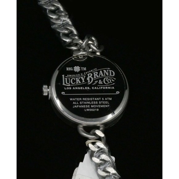 New Stylish Lucky Brand Women's Indio Stainless Steel Bracelet Watch 36mm - Picture 6 of 10